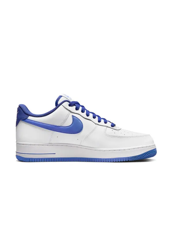 Кроссовки air force 1 '07 'white medium blue' Nike — изображение 2 из 4, белый/синий