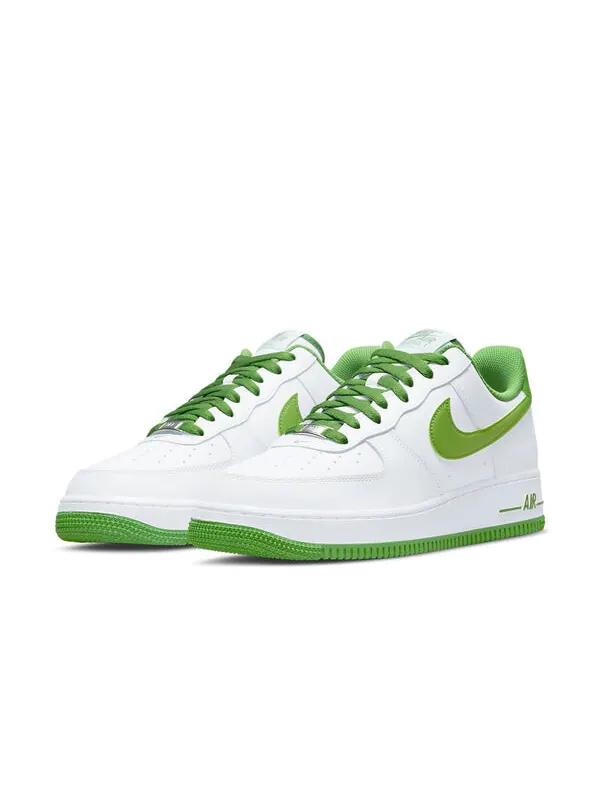 Кроссовки air force 1 '07 'white chlorophyll' Nike — изображение 3 из 4, белый/зеленый
