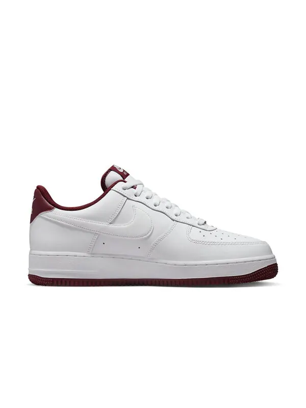 Кроссовки air force 1 '07 'white dark beetroot' Nike — изображение 2 из 4, белый/винный красный