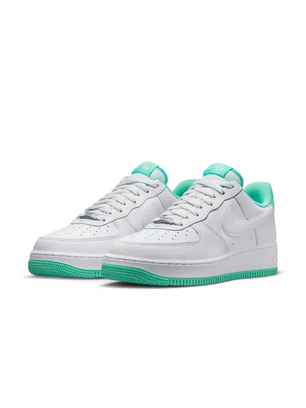 Кроссовки air force 1 07 Nike — изображение 3 из 4, белый/зеленый