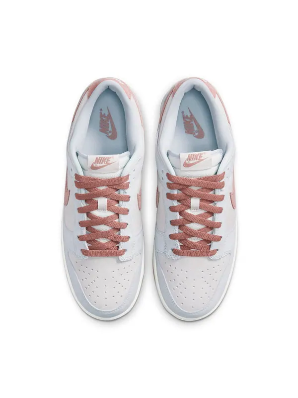 Кроссовки dunk low premium 'fossil rose' Nike — изображение 4 из 4, розовый//белый