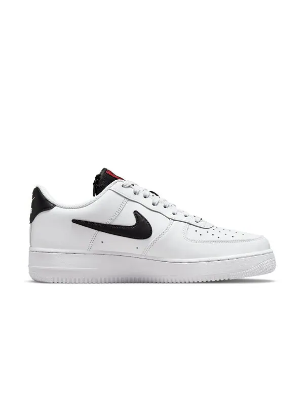 Кроссовки air force 1 '07 premium 'carabiner - white habanero red' Nike — изображение 2 из 4, белый/черный/красный