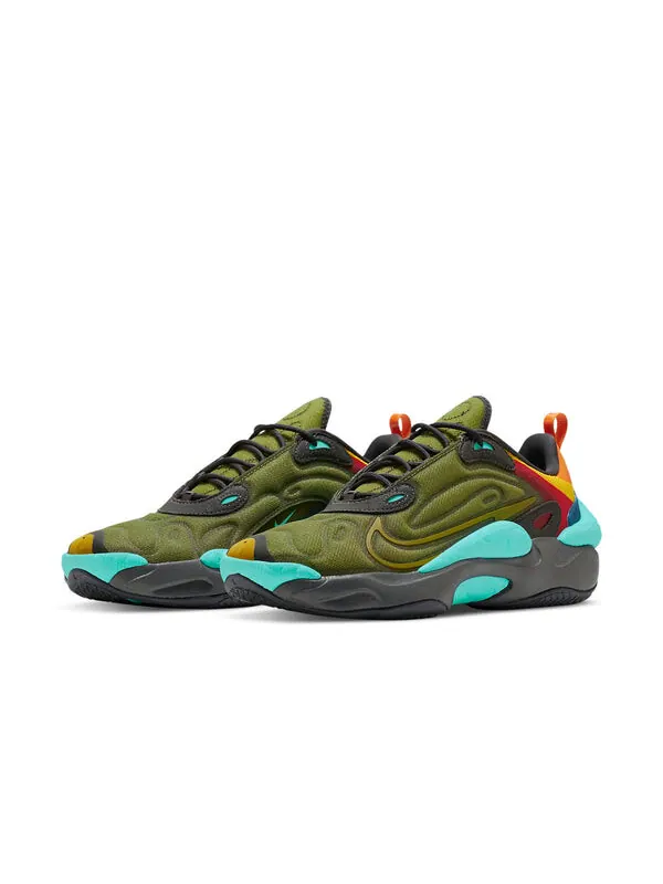Кроссовки React Atlas Sports Shoes Nike — изображение 3 из 4, зеленый/синий