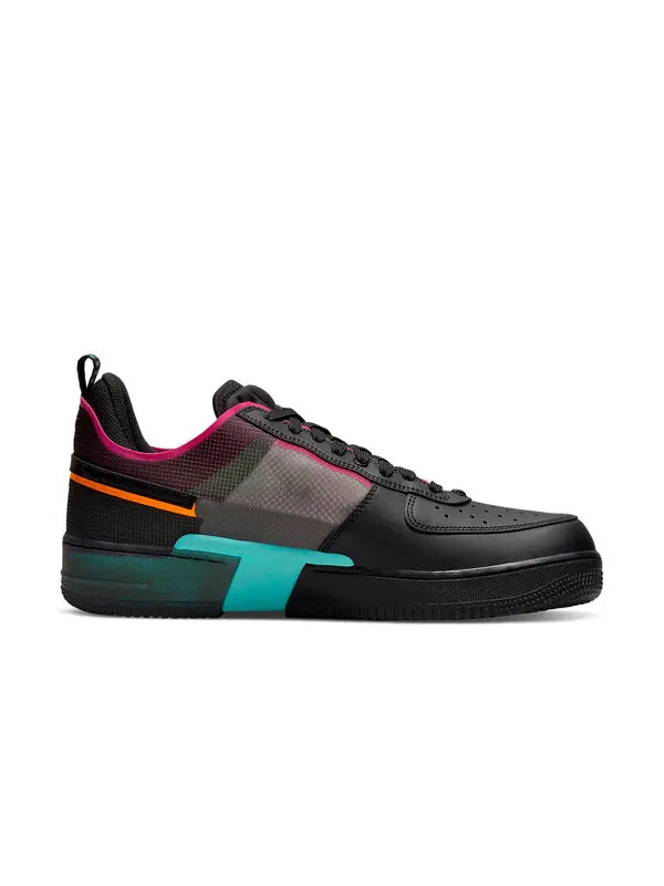 Кроссовки air force 1 реагировать Nike — изображение 2 из 4, черный/желтый