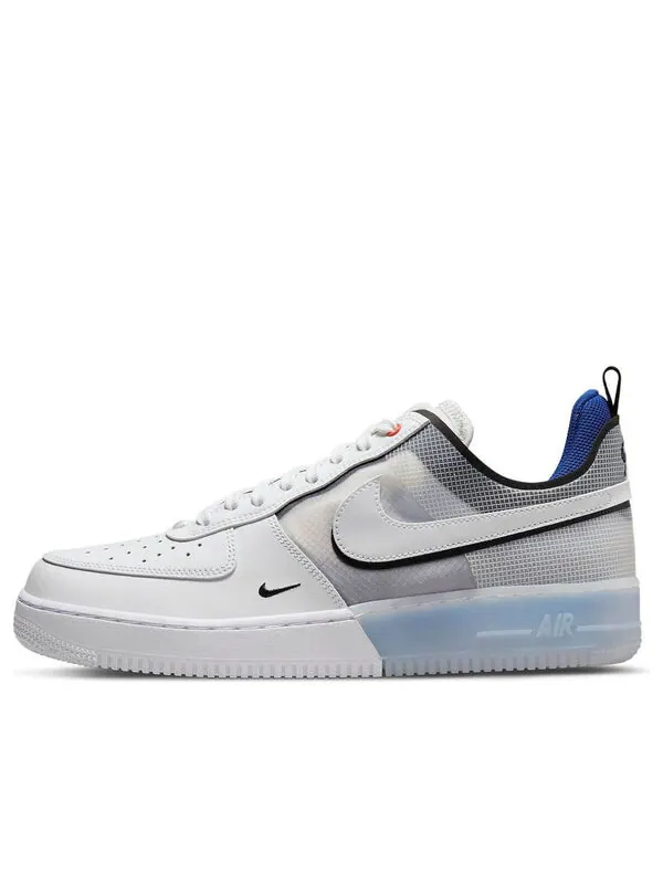 Кроссовки air force 1 реагировать Nike — изображение 1 из 4, белый/светлый синий