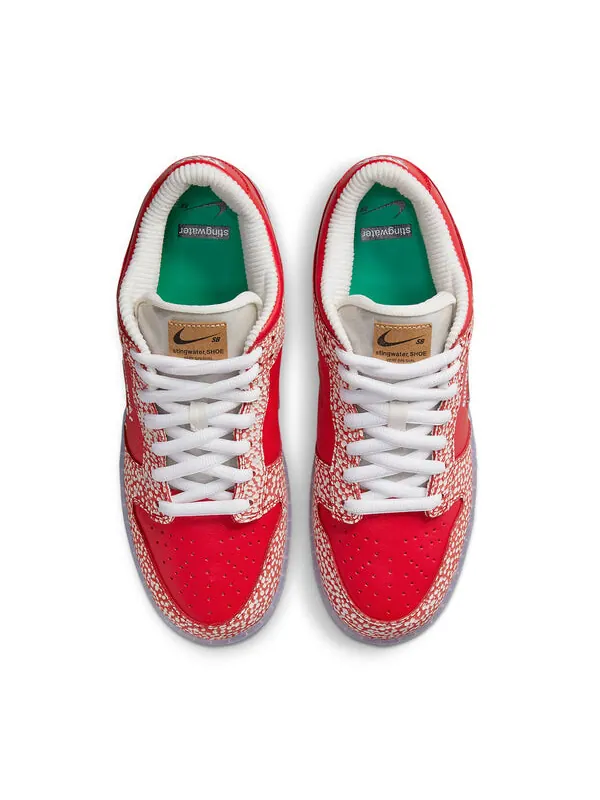 Кроссовки x stingwater sb dunk low Nike — изображение 4 из 4, красный/белый