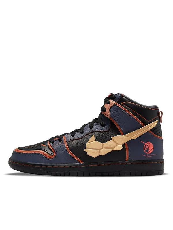 Кроссовки x gundam sb dunk высокие Nike — изображение 1 из 4, черный