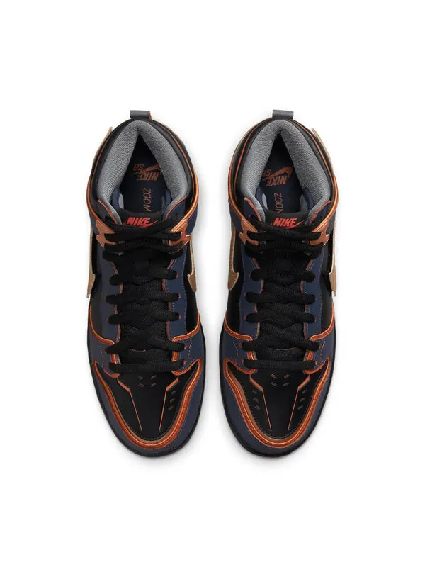 Кроссовки x gundam sb dunk высокие Nike — изображение 4 из 4, черный