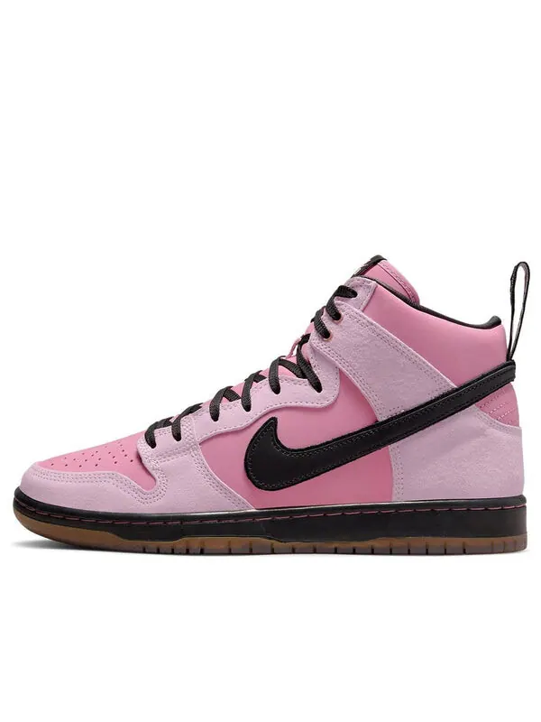 Кроссовки x kcdc sb dunk высокие Nike — изображение 1 из 4, розовый/черный