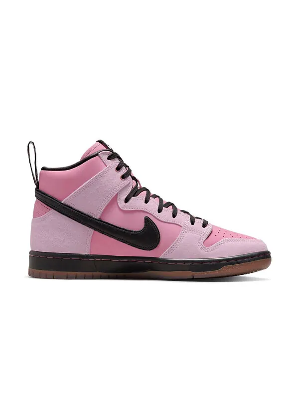 Кроссовки x kcdc sb dunk высокие Nike — изображение 2 из 4, розовый/черный