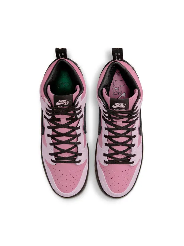 Кроссовки x kcdc sb dunk высокие Nike — изображение 4 из 4, розовый/черный