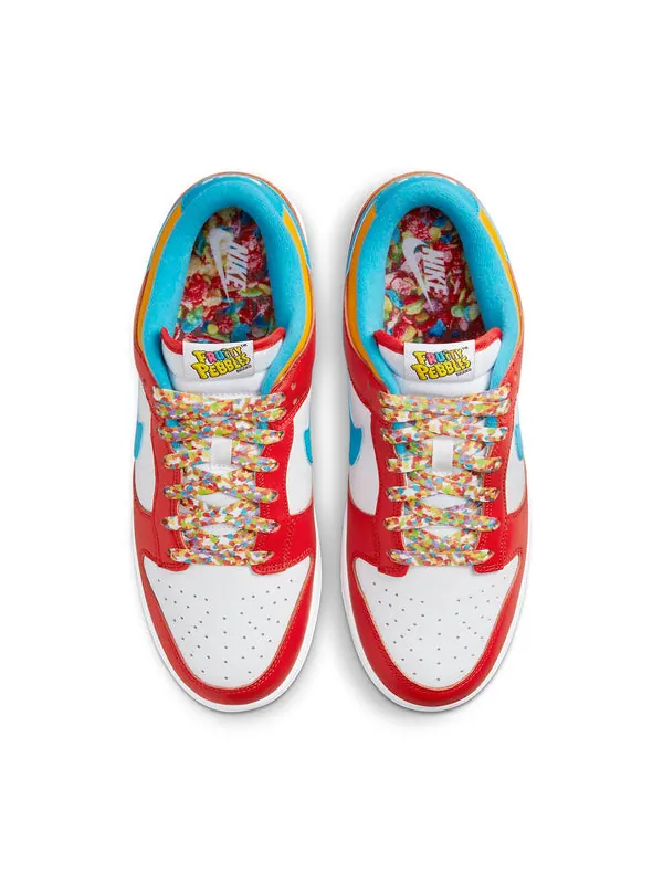Кроссовки dunk low 'lebron james x fruity pebbles' Nike — изображение 4 из 4, красный
