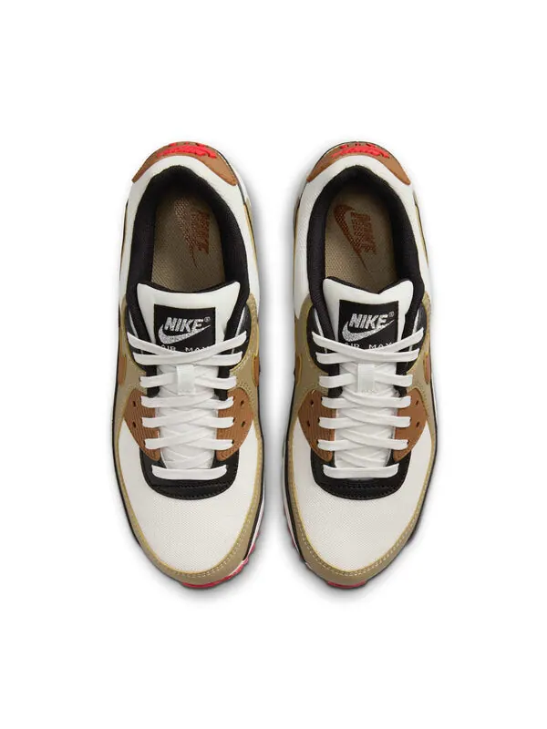 Кроссовки air max 90 'phantom black fire red light british tan' Nike — изображение 4 из 4