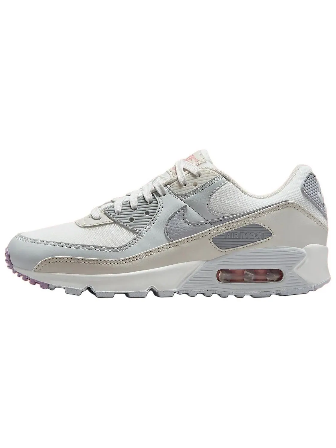 Кроссовки Nike Air Max 90 — изображение 2 из 5, серый/белый