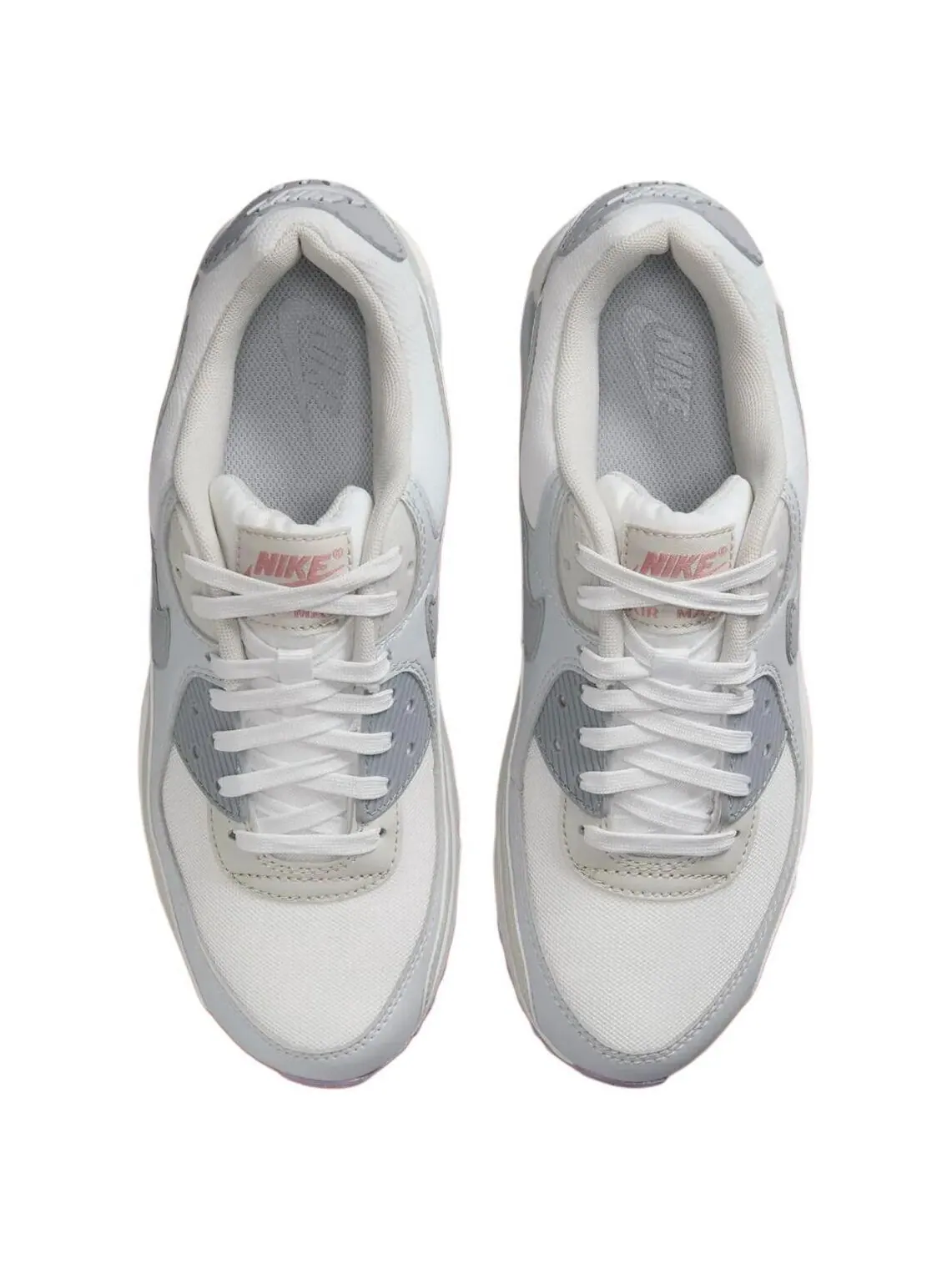 Кроссовки Nike Air Max 90 — изображение 3 из 5, серый/белый