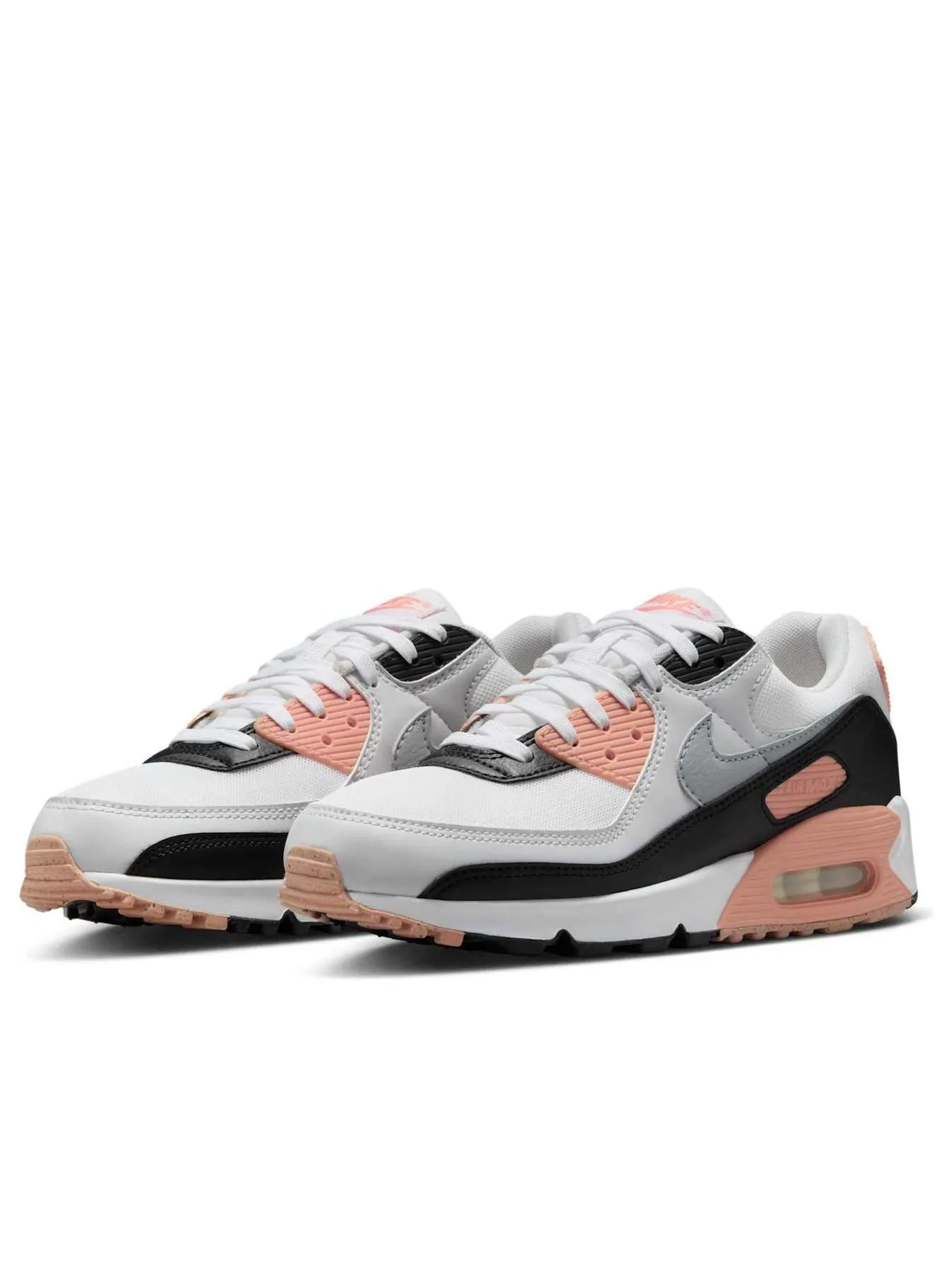 Кроссовки (WMNS) Nike Air Max 90 'White Black Photon Dust' — изображение 4 из 6, белый