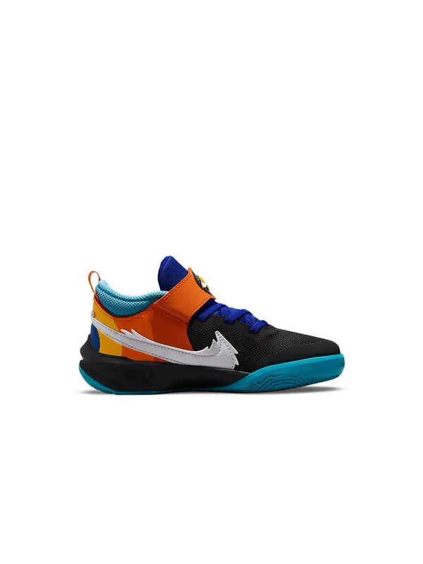 Кроссовки space jam x team hustle d10 se Nike — изображение 2 из 4, черный/оранжевый/синий