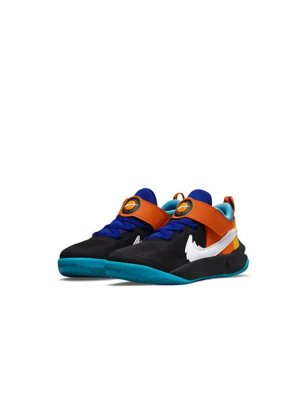 Кроссовки space jam x team hustle d10 se Nike — изображение 3 из 4, черный/оранжевый/синий