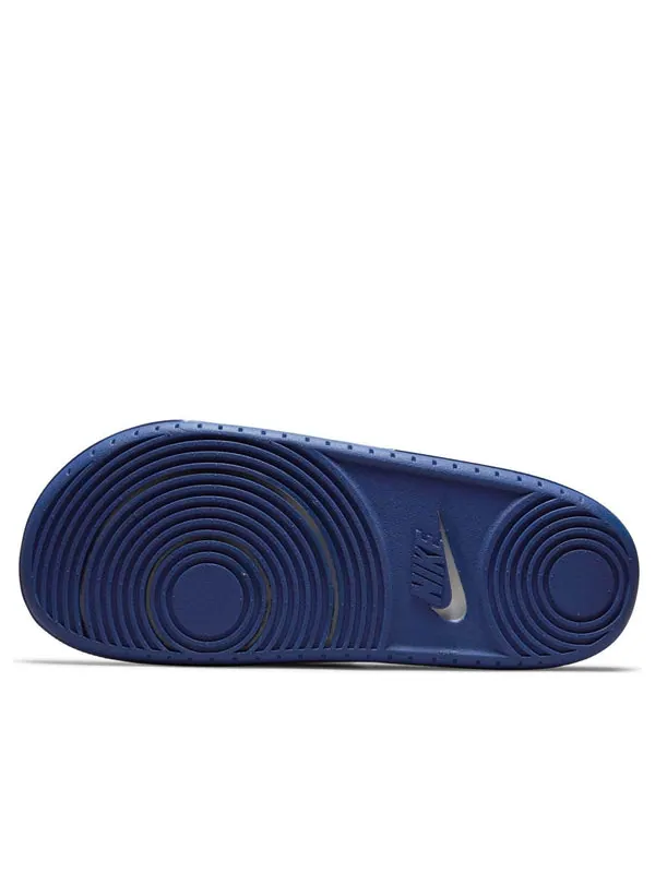Тапочки offcourt slide 'sail metallic gold' Nike — изображение 4 из 4, белый/синий/золотистый