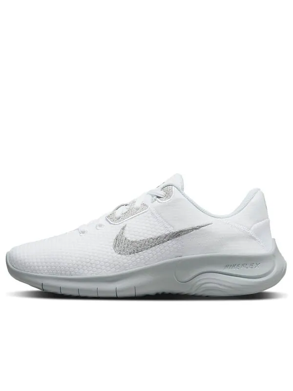 Кроссовки flex experience run 11 wide Nike — изображение 1 из 4, белый/серебристый