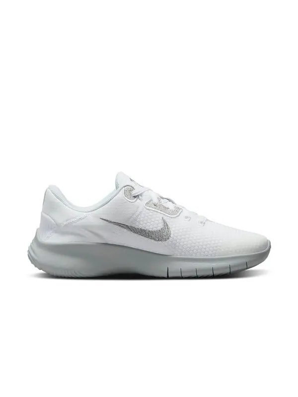Кроссовки flex experience run 11 wide Nike — изображение 2 из 4, белый/серебристый
