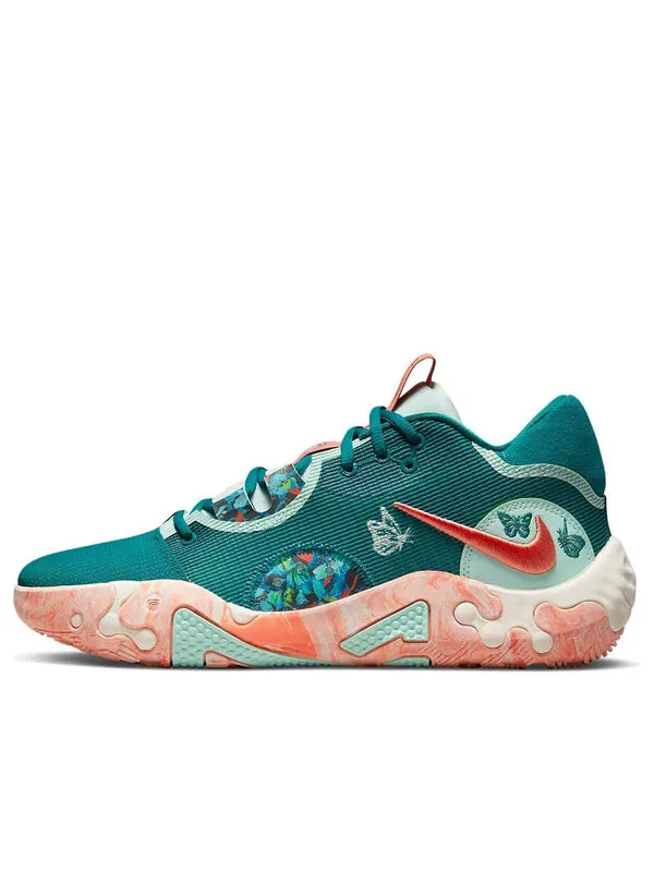 Кроссовки стр. 6 эп. Nike — изображение 1 из 4, зеленый/оранжевый