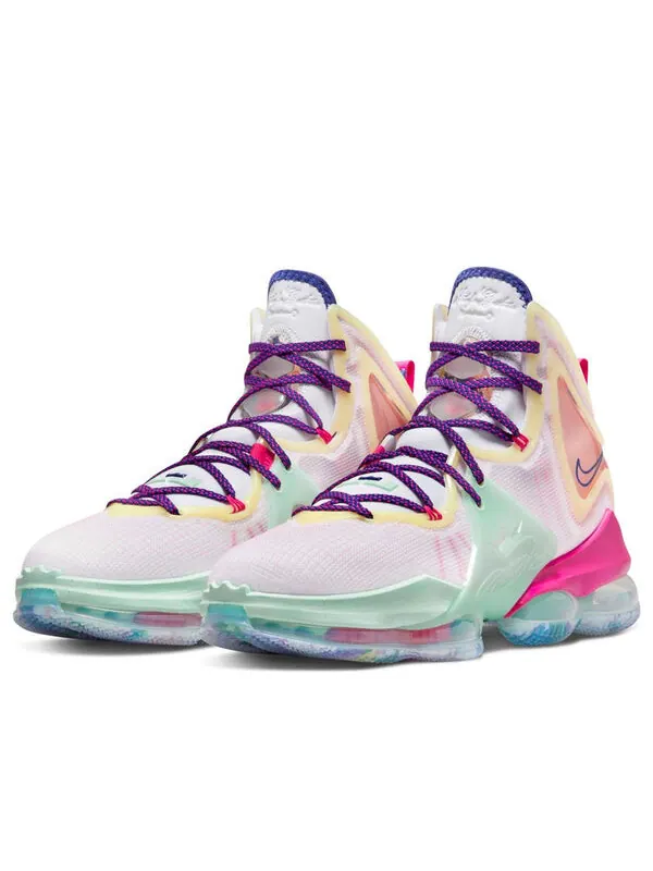 Кроссовки lebron 19 ep 'valentine's day' Nike — изображение 3 из 4, белый//фиолетовый