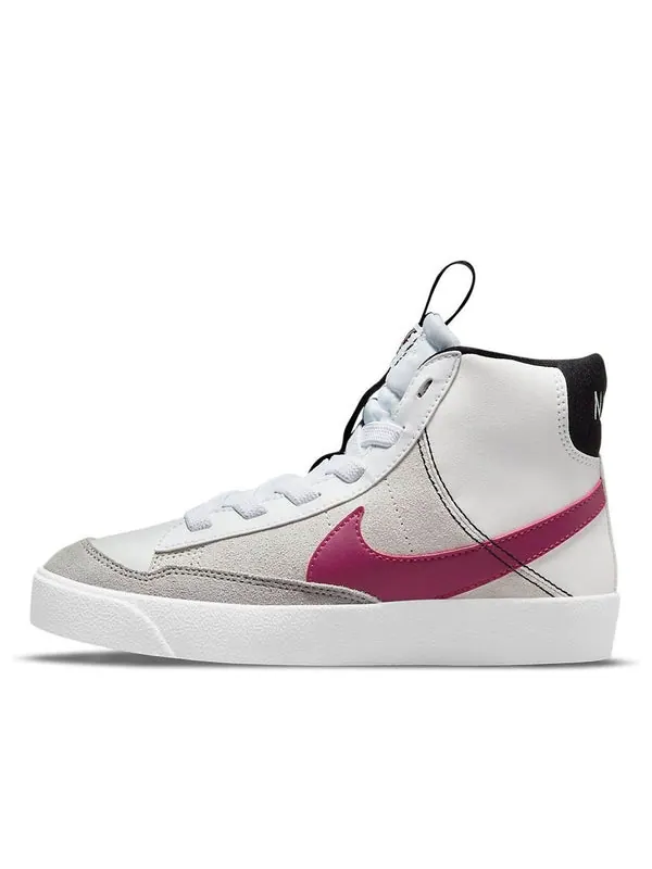 Кроссовки blazer mid '77 se 'dance - white rush maroon' Nike — изображение 1 из 4, белый//черный/белый
