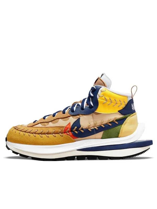 Кроссовки x sacai x jean paul gaultier vaporwaffle 'sesame' Nike — изображение 1 из 4, синий/белый