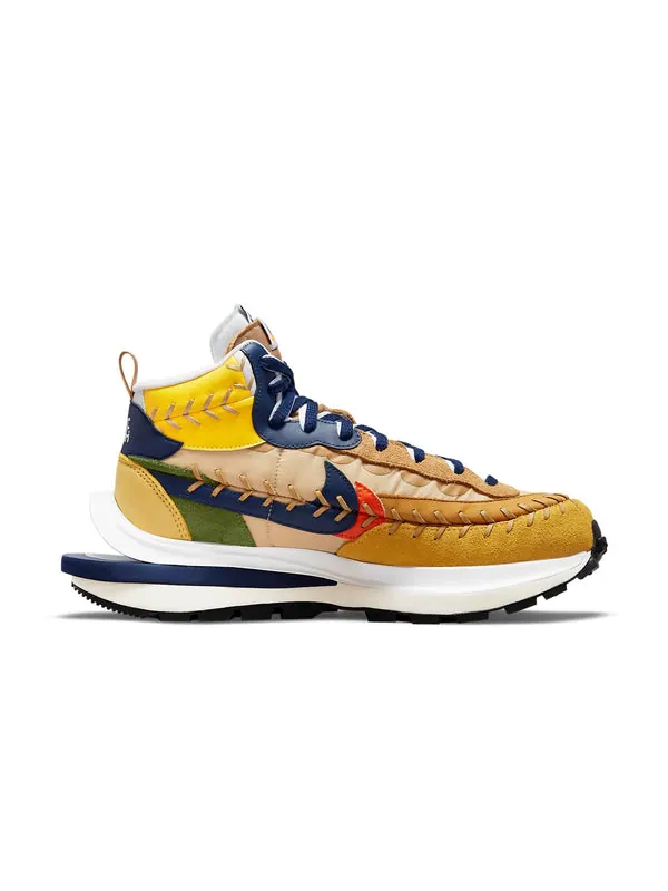 Кроссовки x sacai x jean paul gaultier vaporwaffle 'sesame' Nike — изображение 2 из 4, синий/белый