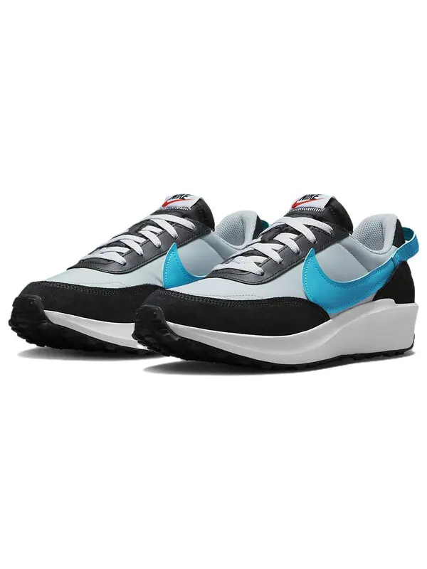 Кроссовки waffle debut 'grey laser blue' Nike — изображение 3 из 4, серый/черный/синий