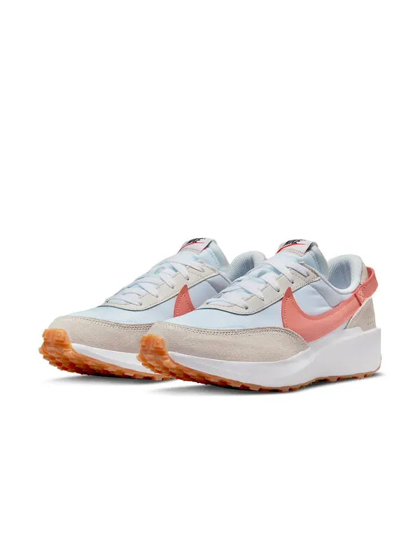 Кроссовки вафельные дебют Nike — изображение 3 из 4, белый/синий/розовый