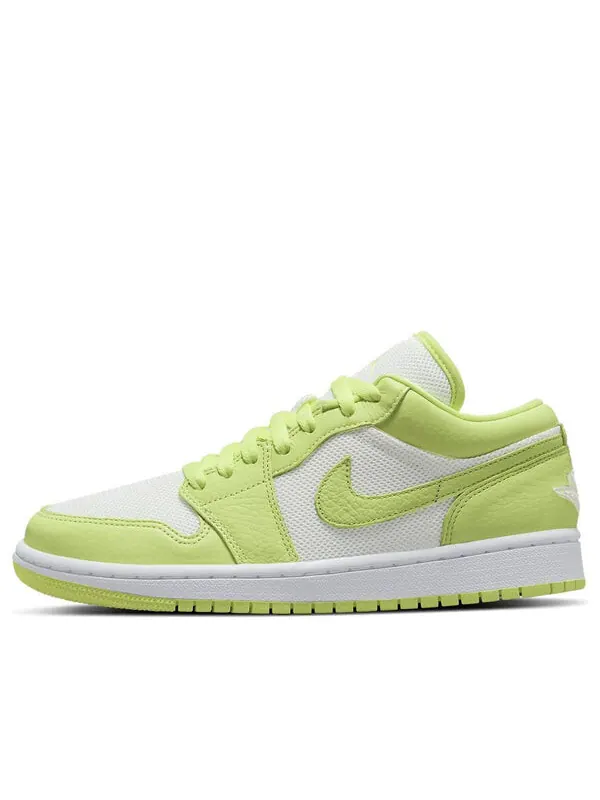 Кроссовки 1 низкие Air Jordan — изображение 1 из 4, зеленый/белый