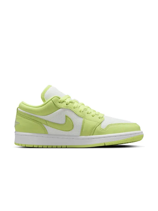 Кроссовки 1 низкие Air Jordan — изображение 2 из 4, зеленый/белый