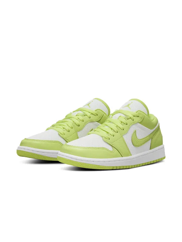 Кроссовки 1 низкие Air Jordan — изображение 3 из 4, зеленый/белый