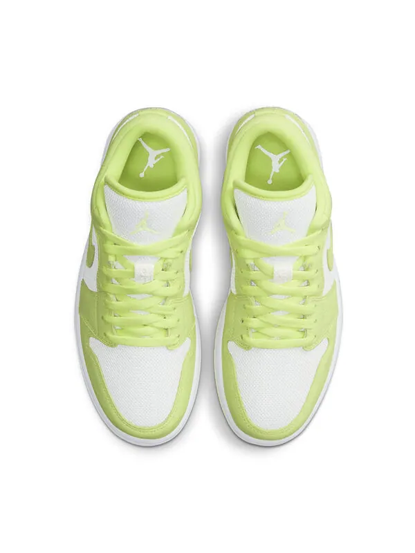 Кроссовки 1 низкие Air Jordan — изображение 4 из 4, зеленый/белый