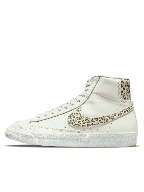 Кроссовки blazer mid lemon leopard' Nike — изображение 1 из 4, белый
