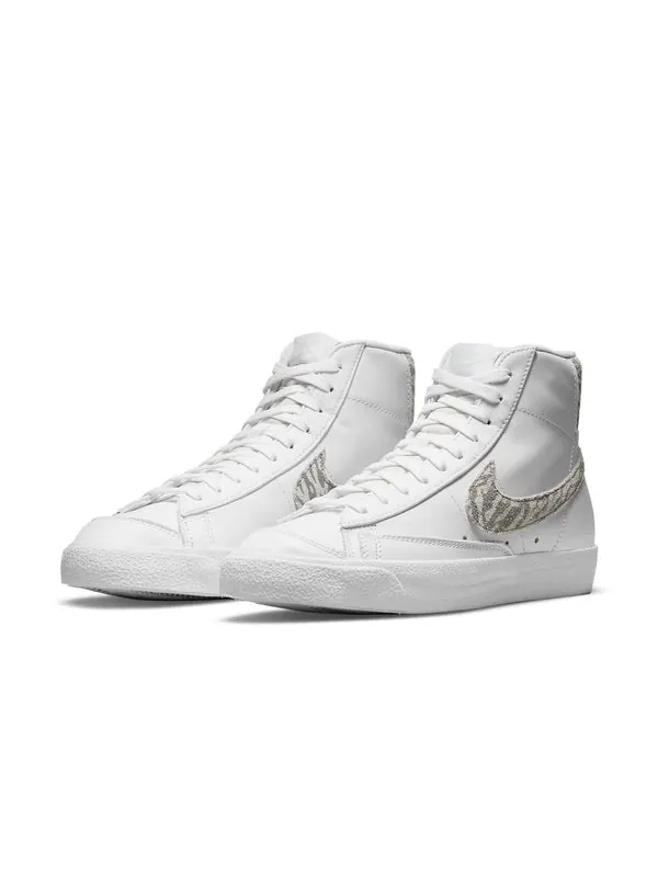Кроссовки blazer mid zebra' Nike — изображение 3 из 4, белый
