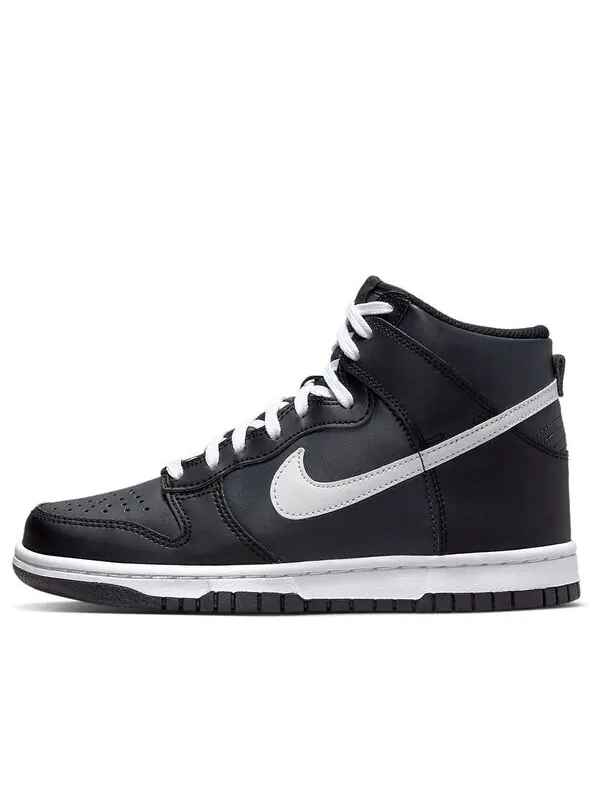 Кроссовки данк высокие Nike — изображение 1 из 4, черный/белый