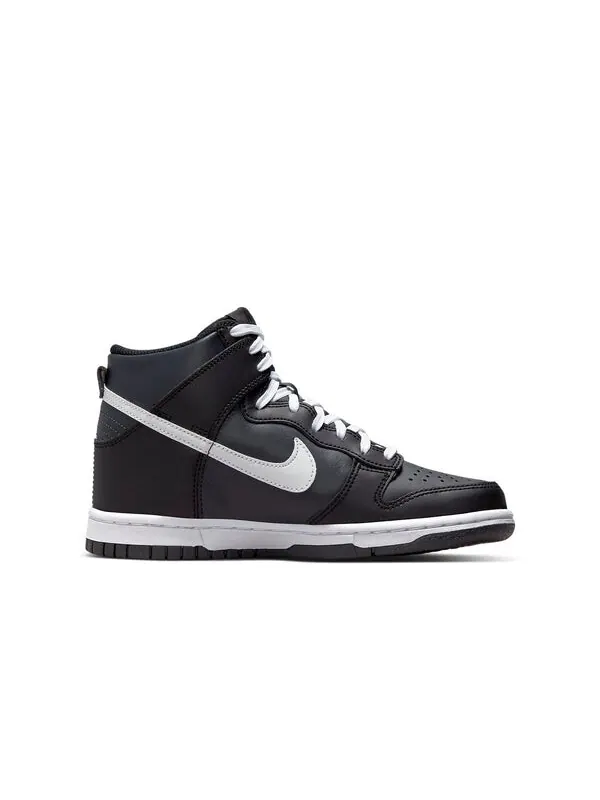 Кроссовки данк высокие Nike — изображение 2 из 4, черный/белый