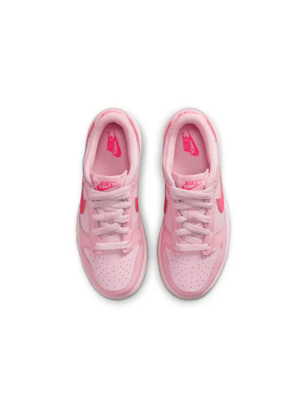 Кроссовки dunk low 'triple pink' Nike — изображение 4 из 4, розовый
