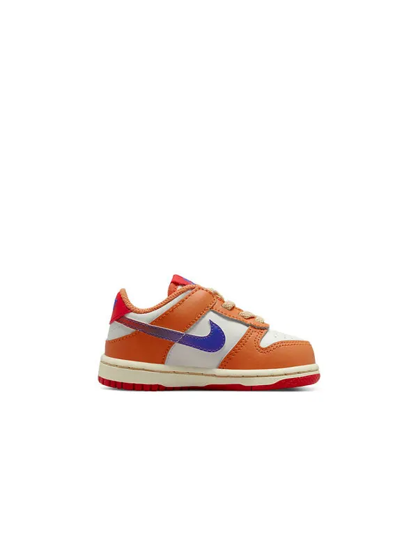 Кроссовки данк лоу Nike — изображение 2 из 4, оранжевый/белый