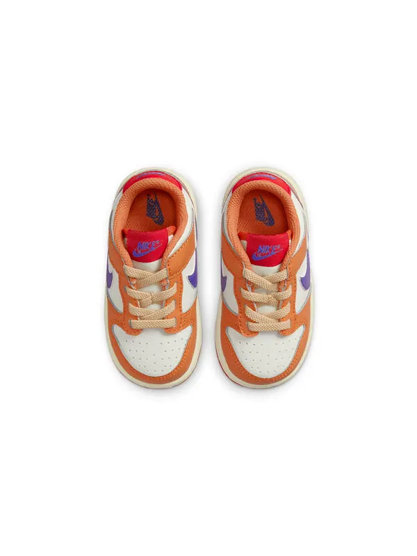 Кроссовки данк лоу Nike — изображение 4 из 4, оранжевый/белый