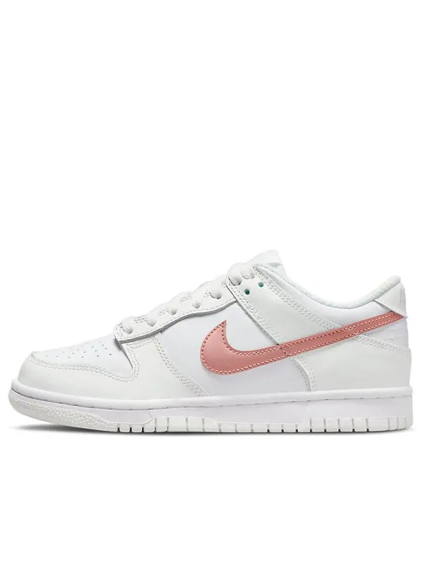 Кроссовки данк лоу Nike — изображение 1 из 4, белый/розовый