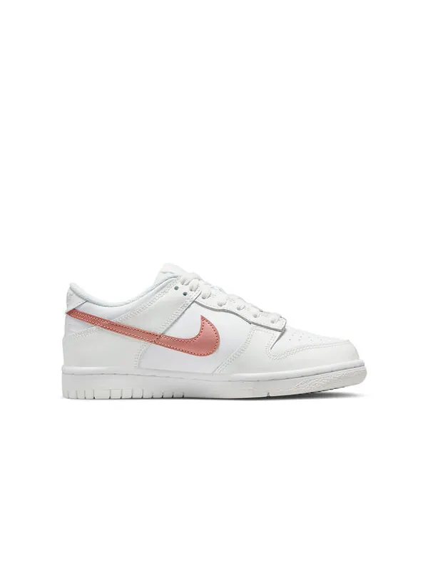 Кроссовки данк лоу Nike — изображение 2 из 4, белый/розовый