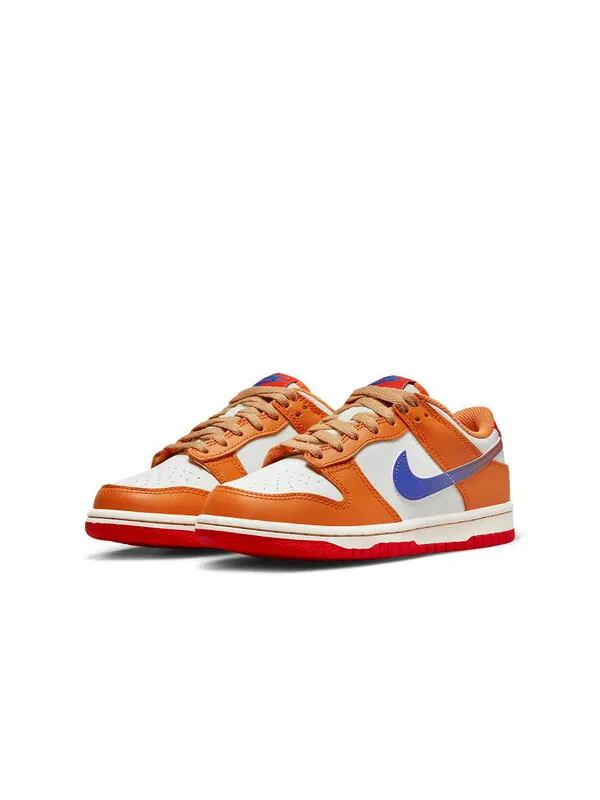 Кроссовки данк лоу Nike — изображение 3 из 4, оранжевый/белый-синий