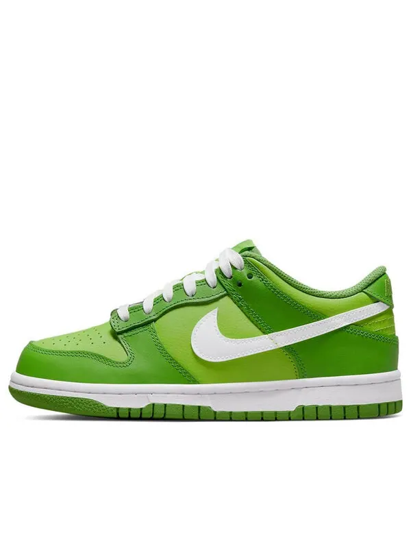 Кроссовки данк лоу Nike — изображение 1 из 4, зеленый/белый