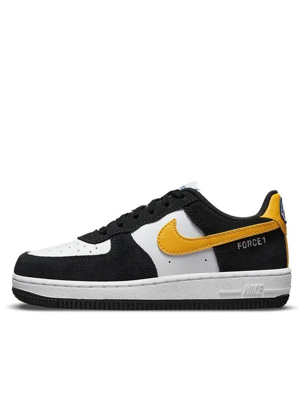 Кроссовки force 1 lv8 Nike — изображение 1 из 4, черный/белый/желтый