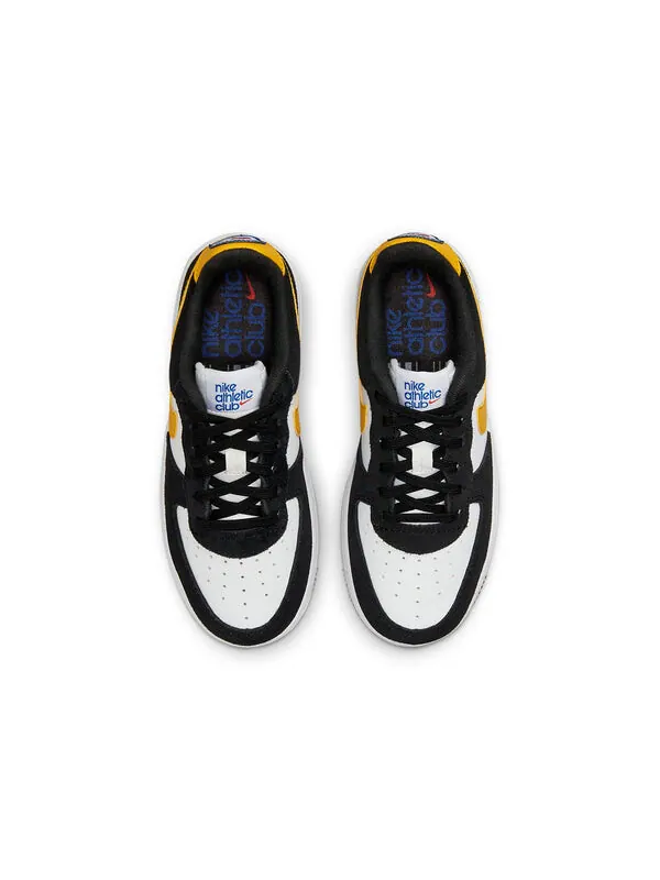 Кроссовки force 1 lv8 Nike — изображение 4 из 4, черный/белый/желтый