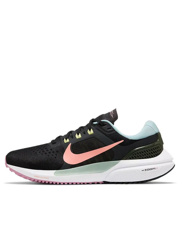 Кроссовки air zoom vomero 15 для черного розового зеленого Nike — изображение 1 из 4, черный/розовый/зеленый
